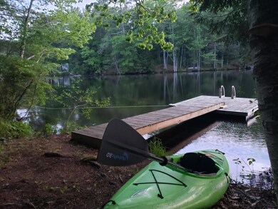 kayak and dock