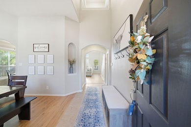 Come take a tour! As you enter through the front door, you are welcomed by a spacious foyer. To the left is a
 formal dining room with access to the kitchen. The inviting entrance flows seamlessly into the living room.