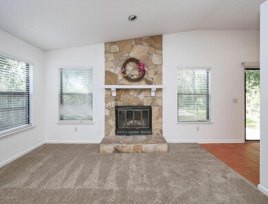 wood Burning Fireplace