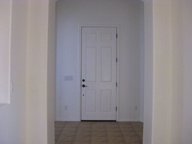 Interior front entry