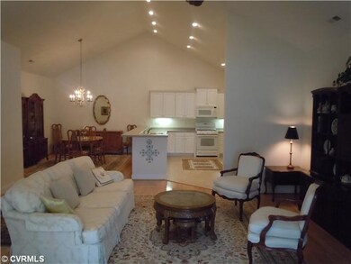 Living Room - Cathedral Ceiling, Gas Fireplace, Ha