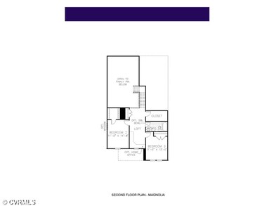 2nd Floor Plan - Not all options shown on floorcar