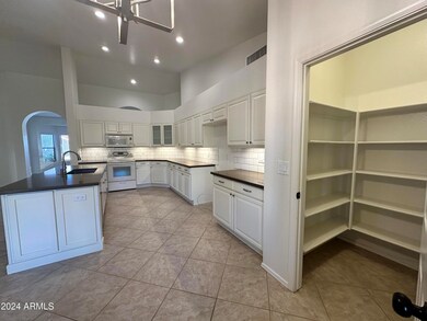 Kitchen with Walk-In Pantry