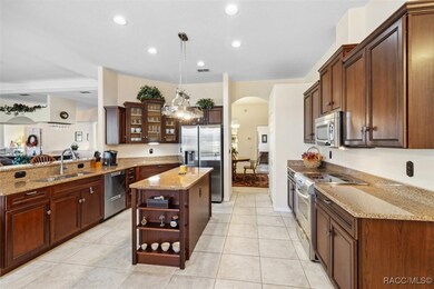 Gourmet Kitchen... Cherry Cabinets w/ Rope Trim, C