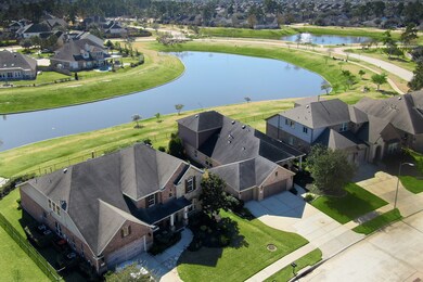 Gracious Tomball living at its best can be found here. Come watch the birds flying over the water and fall in love with this house. No rear neighbors!