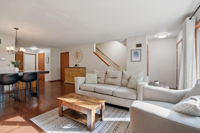 Living Room & Dining Area