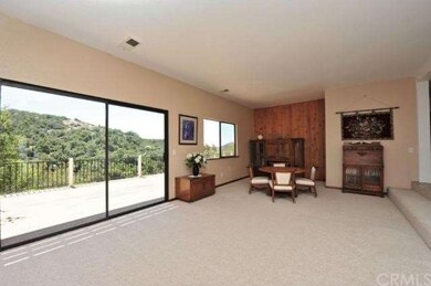 Spacious combo Living Room/Dining Area with wood-b