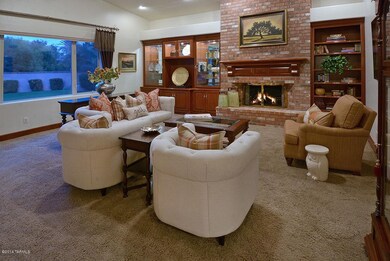 Living Room with Fireplace