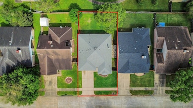 Aerial shot. Notice recent roof replaced.