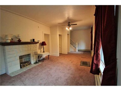 Living Room. Decorative fireplace In LR.