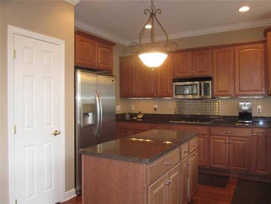 Kitchen. Crown molding in Kitchen!