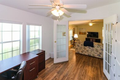French Door Den Entry