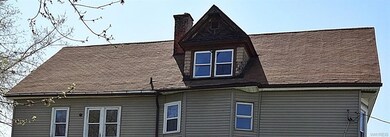 Roof on east side of building