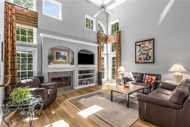 with Gas Fireplace
