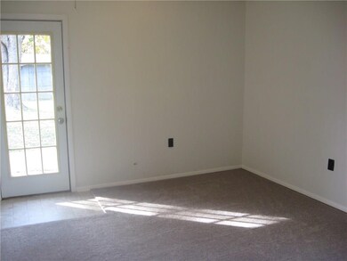 The Family Room has a door that leads to the back yard