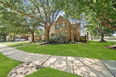 Surrounded by mature trees offering plenty of privacy.