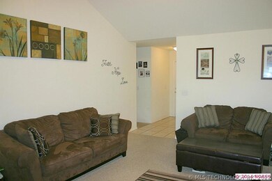 Another view of the living area.