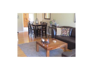 Open Floor plan view from the Living Room into the