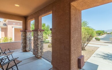 Front North Facing Porch