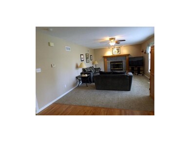 First floor family room is open to the breakfast a