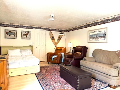 Cabin is sold furnished