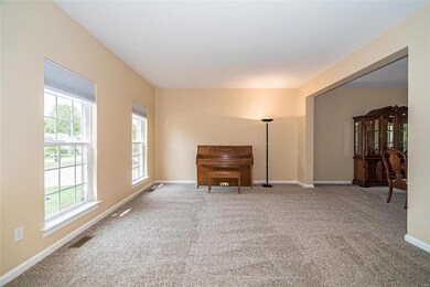 Flex room can be used for an office, playroom, or 