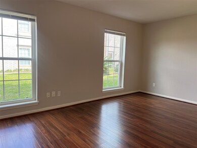 Front windows in the living area look out onto the