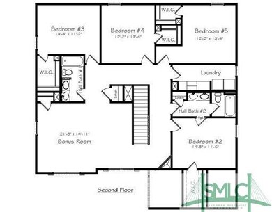 2nd Floor Plan.