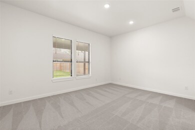 Spacious main bedroom downstairs.