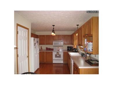 Kitchen view from the dinette area.