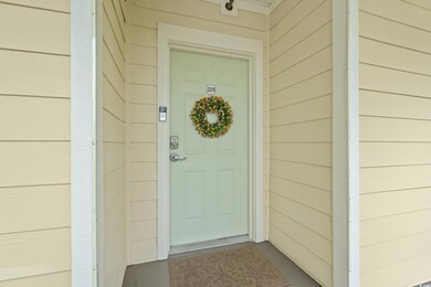 View of exterior entry