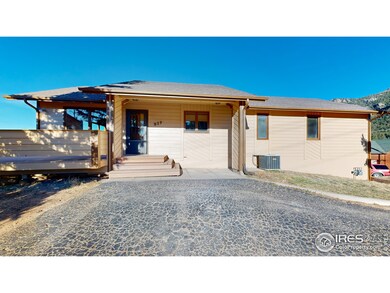 Front of home has easy access with a new exterior paint job