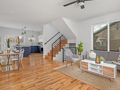 Bright and open floor plan.