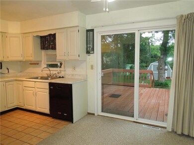 Open dining room kitchen area.