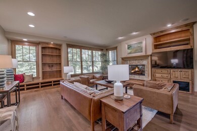 Head into the warm and inviting living room in the