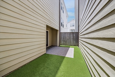 Another view of the backyard
