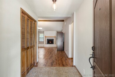 ENTRY FOYER WITH COAT CLOSET