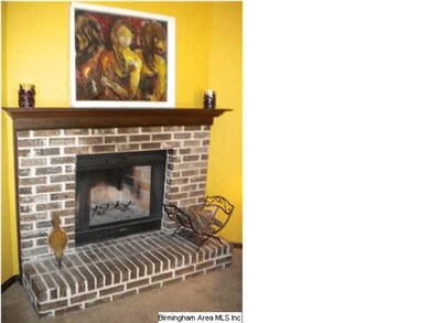 Wood Burning Fireplace