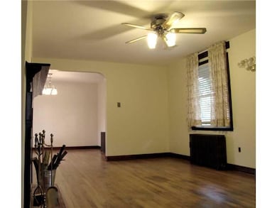 Living Room. Fresh paint and newly refinished hard