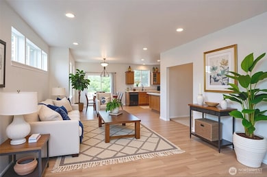 Living Room Digitally Staged