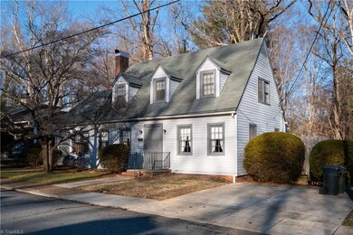 Front of home with parking pad