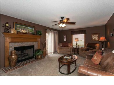 FAMILY ROOM WITH SLIDING DOOR TO BACKYARD