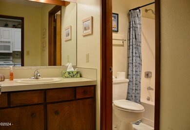 Full bath off kitchen