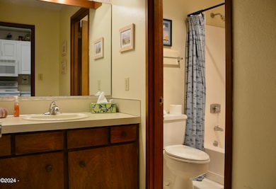 Full bath off kitchen