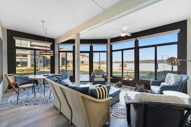 With incredible views of lake James