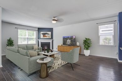 Family Room ~ Virtually Staged