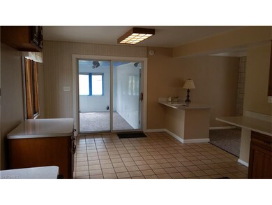 Eating area off the kitchen with Breakfast bar.