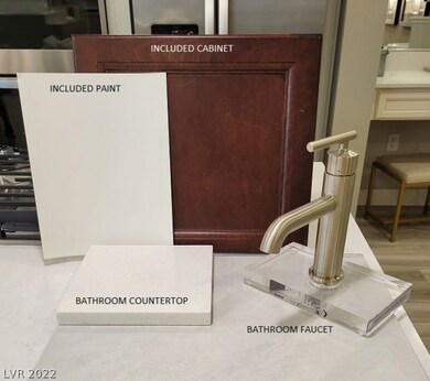 Selected finishes.
