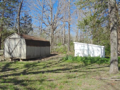 storage shed and private well house