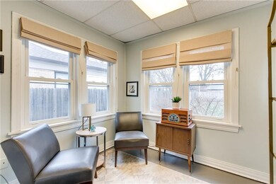 a perfect space for a study/office, workout room, or play room!